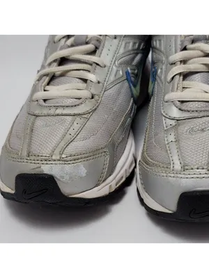 Nike Womens Gray White Initiator 394053-001 Lace Up Mid Athletic Shoes Size 8.5 thumbnail 7
