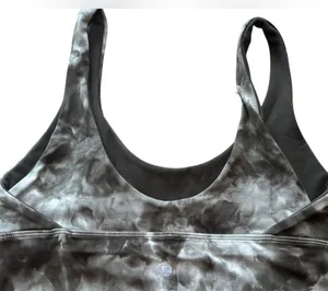 Lululemon Align Reversible Bra Light Support, A/B Cup Diamond Dye Sage Olive 8 thumbnail 1