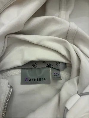 Athleta Jacket Women’s XXS White Full Zip Up Athletic thumbnail 2
