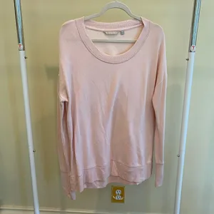 Athleta Pullover Sweatshirt in Light Pink thumbnail 4