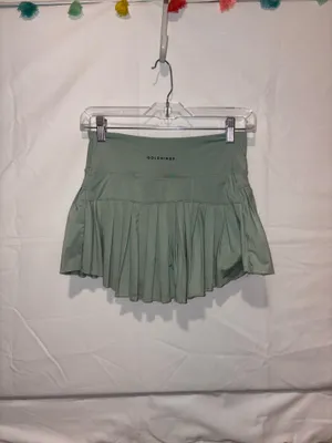 Gold Hinge Green Tennis Skirt thumbnail 3