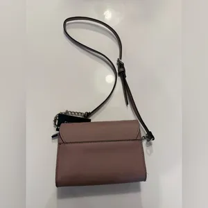 Steve Madden Mauve‎ Taupe Crossbody Bag with Adjustable Strap thumbnail 4