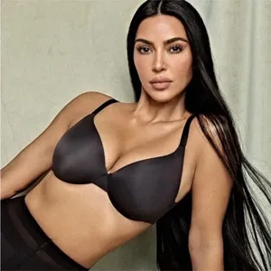 SKIMS Smoothing‎ Intimates Full Coverage Lightly Lined Bra Onyx 34A thumbnail 1