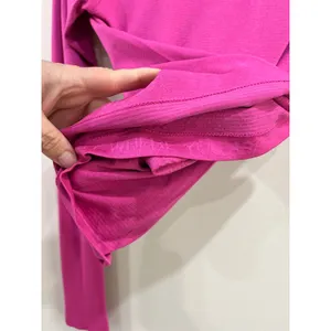 Lululemon Swiftly Tech Long Sleeve Sonic Pink‎ Running Top Size 4 thumbnail 8