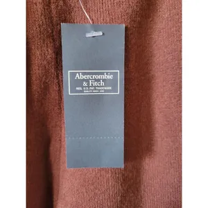 Abercrombie & Fitch Soft A&F Collection Maroon Jogger Sweatpants Women’s Size S thumbnail 4