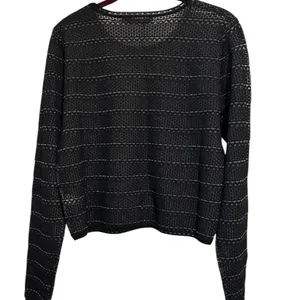 NWT Large Thakoon Black Lace Jacquard Women's Top thumbnail 2
