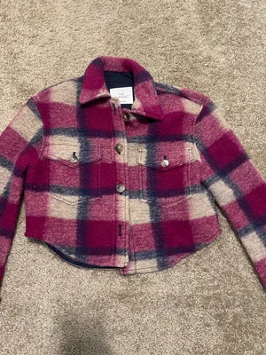 Aritzia‎ The Ganna cropped shirt jacket wilfred free XS $198 NWOT thumbnail 6