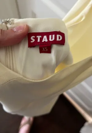 STAUD Giuseppe Dress In Sun Faded Daisy thumbnail 10