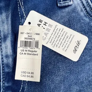 Aerie Denim Baby Flare Jeans Medium Western‎ Boho Stretch Trouser Hippie Summer thumbnail 5