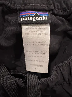 Black Patagonia Baggies size XS thumbnail 3