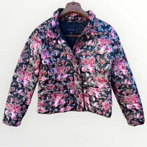Land’s End Floral Down Puffer thumbnail 1