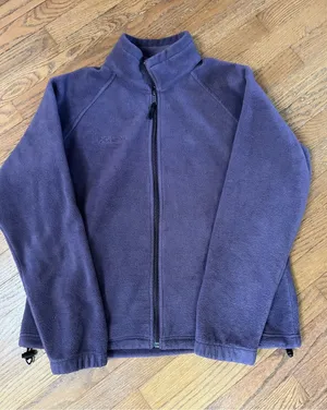 Columbia Kids Purple Full-Zip Fleece Jacket thumbnail 1