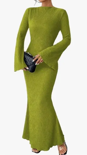 Amazon Green Maxi Dress thumbnail 1