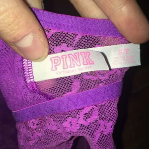 Victoria’s Secret S purple lace wireless bralette thumbnail 3
