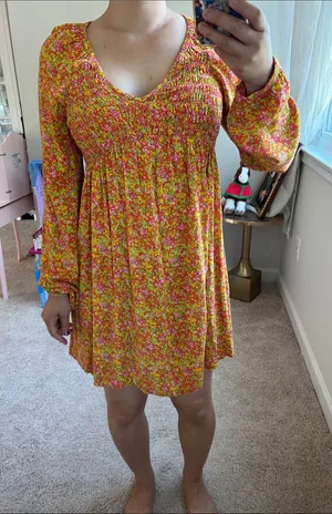 BP floral dress. S thumbnail 1
