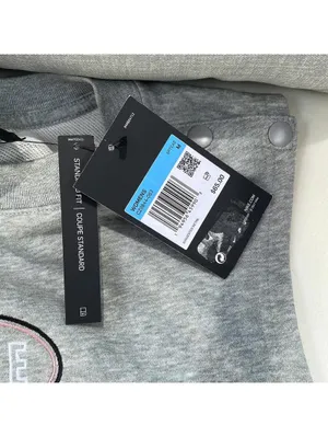 Nike Sportswear Varsity Short Romper NWT Grey Heather Size Medium thumbnail 8