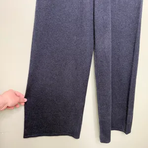 NWT Tuckernuck Cashmere Jane Pant Pants Wide Leg Navy Blue Women’s Size Small thumbnail 11