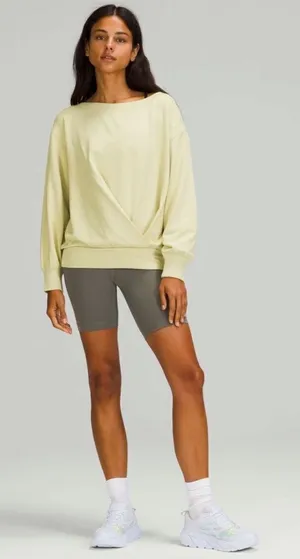 Lululemon Pleated Modal Fleece Pullover
Dew Green thumbnail 1