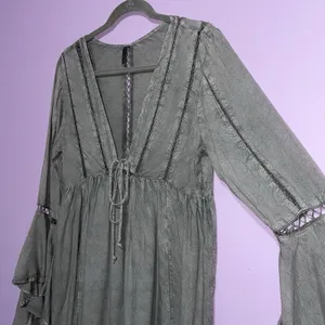 Pretty Little Thing Dress Women Size 4 Renaissance Forest Fairy Whimsigoth thumbnail 2