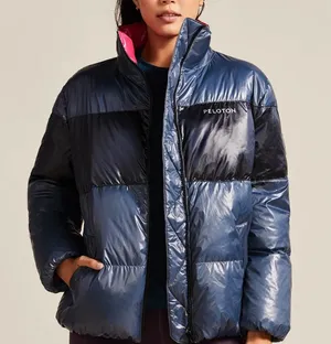 Alo NEW peloton colorblock puffer jacket winter ski coat s thumbnail 1