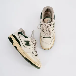 New Balance 550 Aimé Leon Dore Sneaker Shoes White Green BB550ALD Womens 8 thumbnail 2