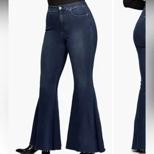 Free People We The Free Curvy CRVY Ma Cherie High Waist Flare Jeans thumbnail 3