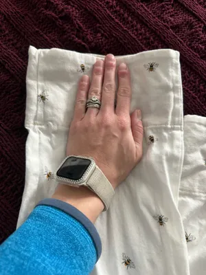 {SOPHIE ALLPORT} White Bee Print Cotton Pajama Pants thumbnail 5