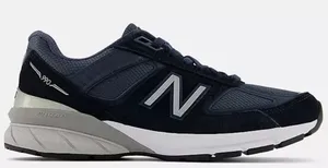 New Balance 990 V5 Sneakers in Navy Blue thumbnail 1