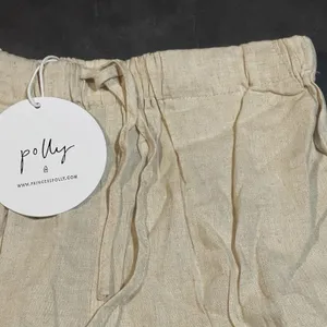 Princess Polly‎ Shorts Womens Size 4 High Waisted Mom Shorts Tan F-58 thumbnail 3