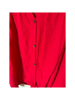 Knox Rose Red Lace Sleeve Blouse XXL thumbnail 4