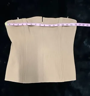 ZARA Beige/Tan  Bustier thumbnail 3