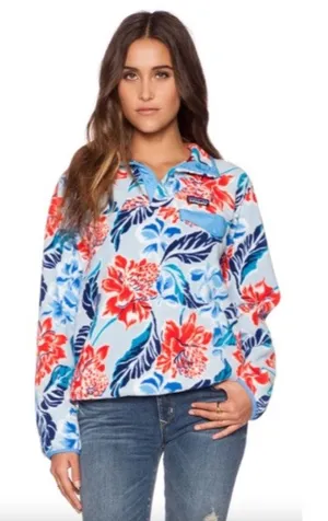 Patagonia Synchilla Snap-T Fleece Pullover Hawaiian Manoa Dusk Blue Small Rare thumbnail 1
