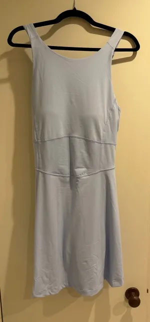 Rae Mode Dry Goods Workout Dress in Light Blue thumbnail 1