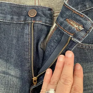 Cruel Girl Slim Juniors Size 9 Long Bootcut Jeans Dark Wash‎ Western Mid Rise thumbnail 6