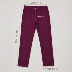 Kut from the Kloth Slim Pant Womens Sz 6‎ Burgundy Office Casual Coastal Trouser thumbnail 3
