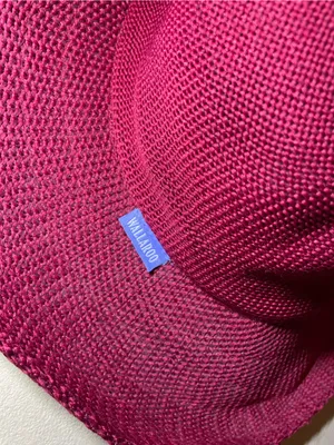 Wallaroo Victoria Sun Hat Red Wide Brim UPF 50+ Packable Travel Beach One Size thumbnail 2