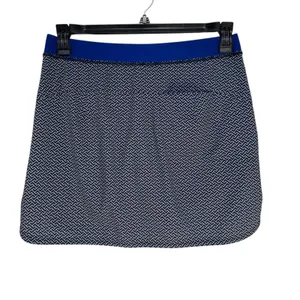 RLX Ralph Lauren Womens Golf Skirt Skort Geometric Print‎ Navy Blue Size S thumbnail 7
