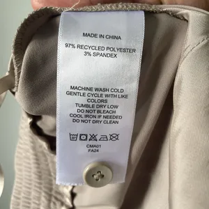 Quince High-Rise Wide Leg Dress Pants Professional Workwear Beige Brown Size 4 thumbnail 8