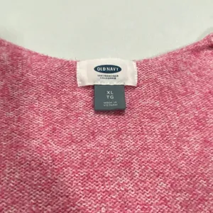 Old Navy Womens Pink V-Neck Long Sleeve Sweater Size XL thumbnail 6