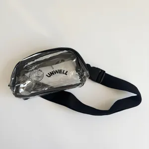 Alex Cooper Unwell x White Claw Black & Clear Fanny Pack Stadium Ready Bag thumbnail 6