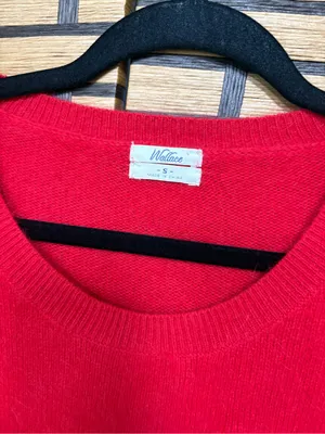 Wallace red rabbit hair dress size small thumbnail 6