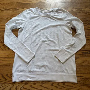 Lululemon Breeze By Long Sleeve White thumbnail 1