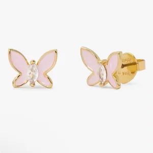 Kate Spade Social Butterfly Mini Stud Earrings NWT thumbnail 1