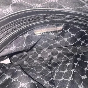 Black Steve Madden crossbody bag with silver accents thumbnail 5