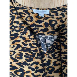New Womens Beach Lunch lounge Animal Print Viscose Dress size Medium thumbnail 4