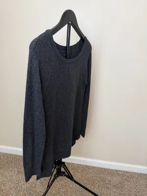 American Eagle Outfitters Women's Charcoal Grey Knit Sweater Size‎ M thumbnail 4