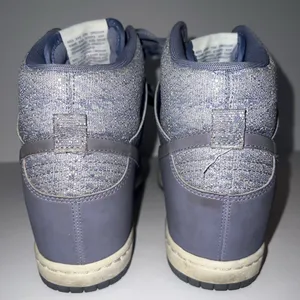 Nike Women's High-Top Wedge Athletic Shoes in Slate Gray thumbnail 3