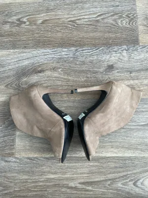 Schultz brown leather booties thumbnail 4