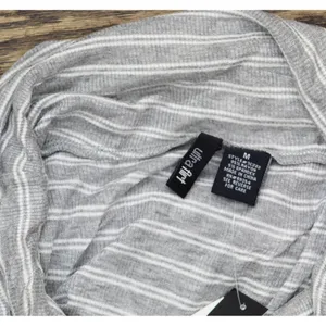 NWT Ultra Flirt Juniors Knit Sleeveless Cowl-Neck Top 3C222MC Gray M thumbnail 6