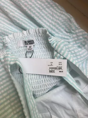 Steve Madden Sky Blue Babydoll Dress thumbnail 4